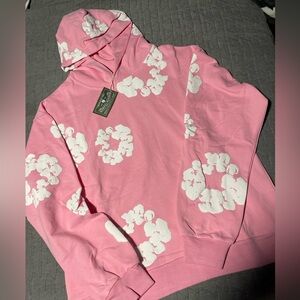 Pink Denim Tears hoodie SMALL